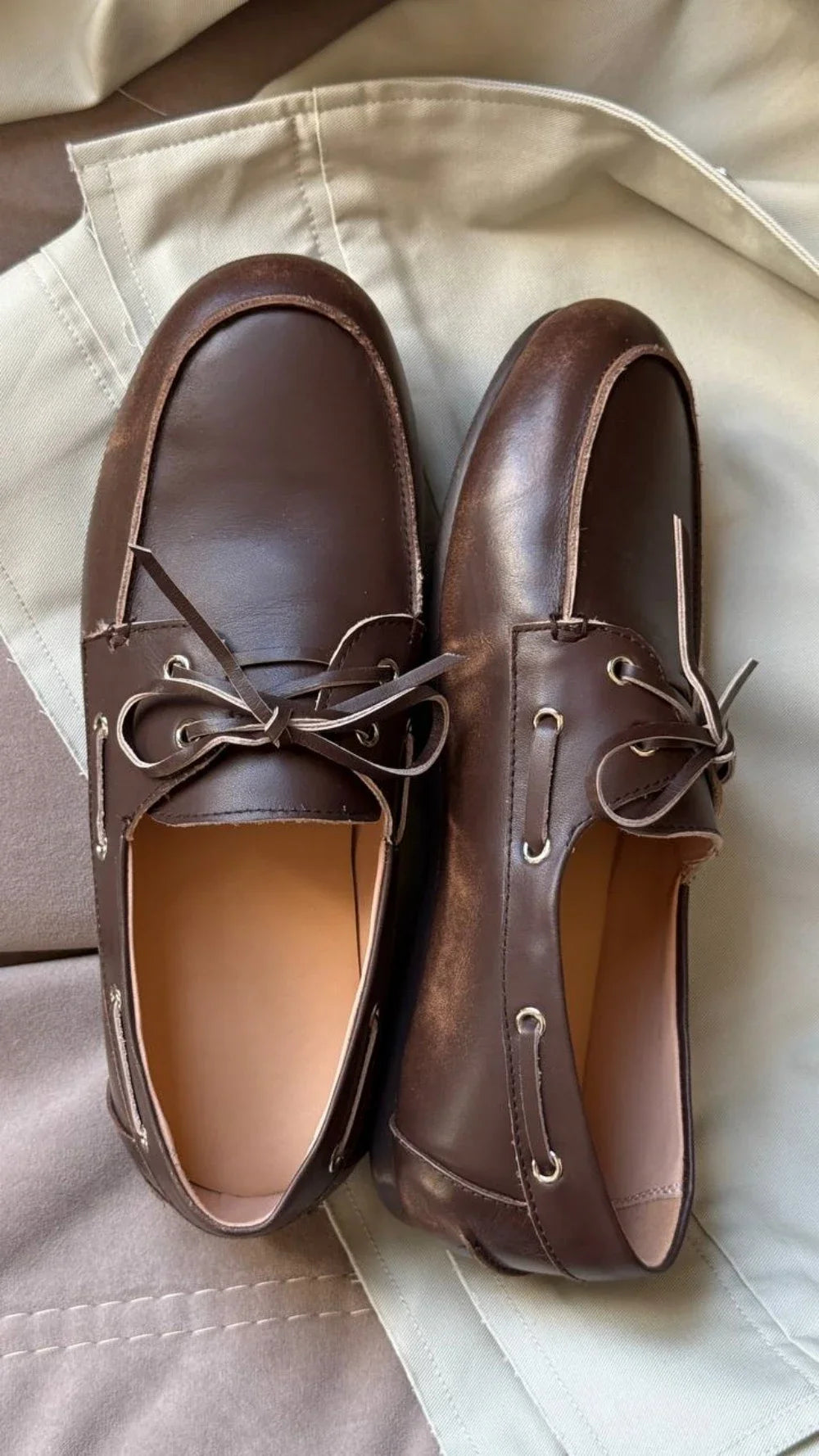FEDONAS Ins Genuine Leather Flats Shoes Women Loafers Trend Vintage Suede Loafers Women's Casual British Style Flat Single Shoes